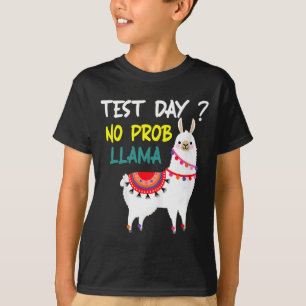 Camiseta Día No a prueba de profesores Prob-llama Llama par