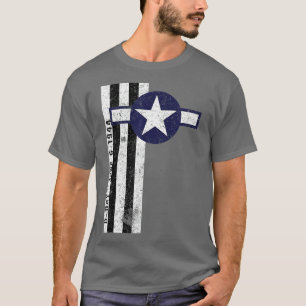 Camiseta Dia Normandía Invasion Stripes Air Corps Roundel