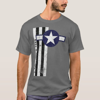 Camiseta Dia Normandía Invasion Stripes Air Corps Roundel