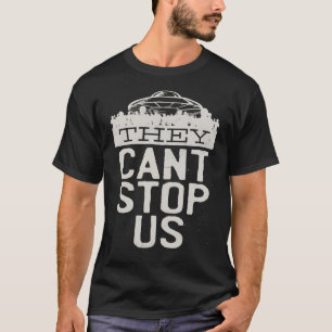 Camiseta Día Ovni No Pueden Detenernos