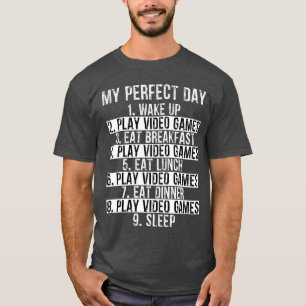 Camiseta Día perfecto del jugador consola de videojuegos ju
