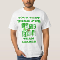 Día personalizado de la cerveza verde