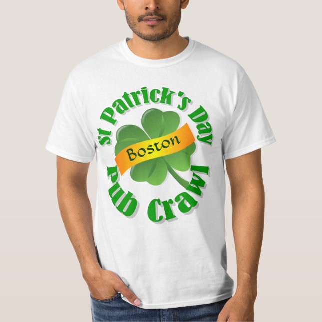 Camiseta Día personalizado de San Patricio (Anverso)