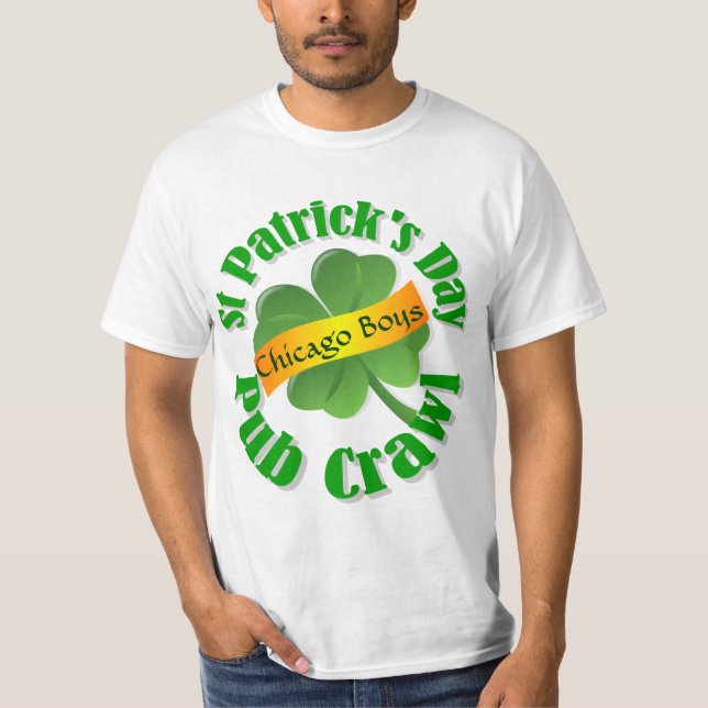 Camiseta Día personalizado de San Patricio (Anverso)