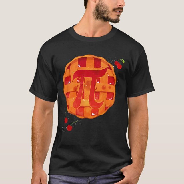 Camiseta Día Pi Cherry Pie Math Profesor Gracioso Día de Gr (Anverso)