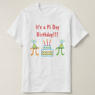 Camiseta Día Pi Cumpleaños Tee