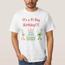Día Pi Cumpleaños Tee