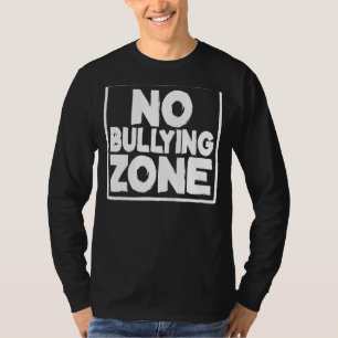 Camiseta Día rosado sin zona de bullying anti bullying Day