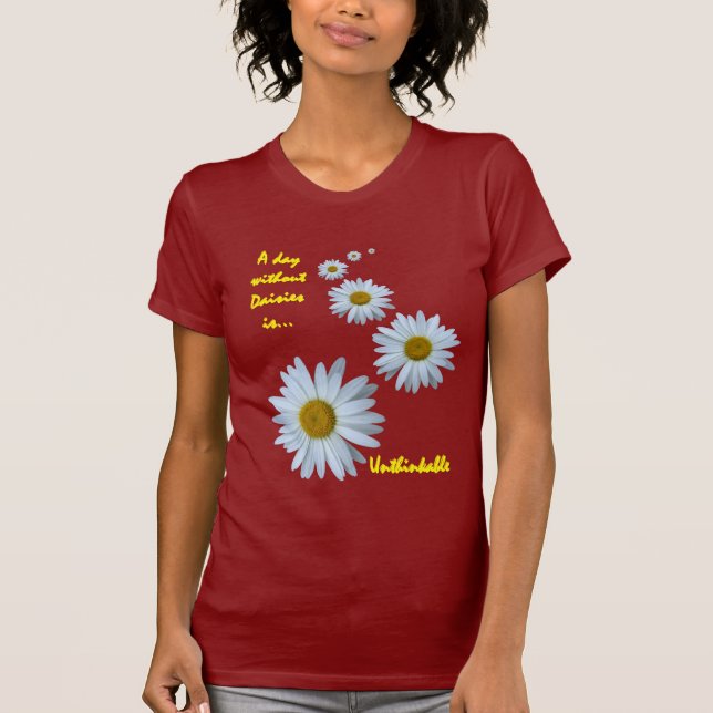 Camiseta día sin las margaritas - increíbles (Anverso)