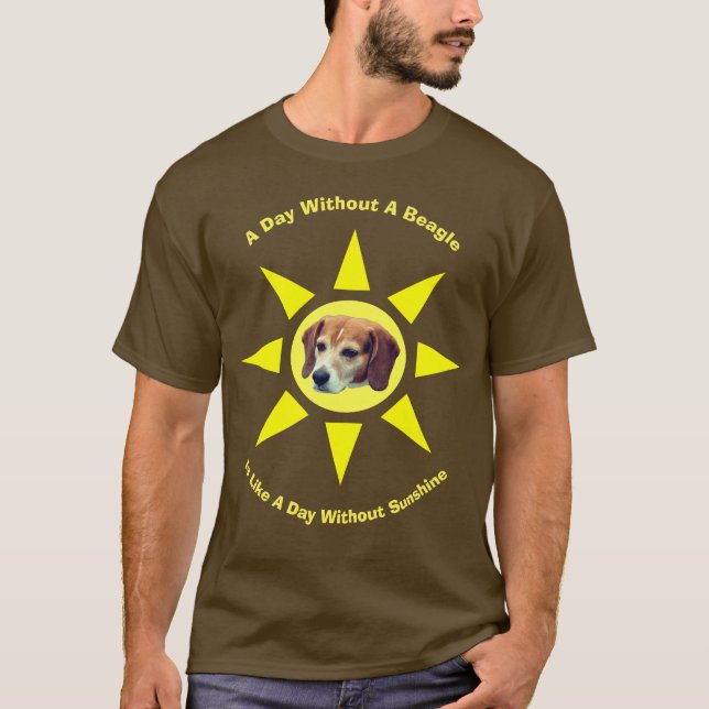 Camiseta Día Sin Perro Beagle (Anverso)