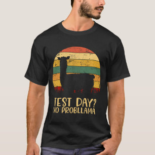 Camiseta Día sin problemas profesor de silueta de estudiant