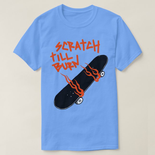 CAMISETA DÍA SK8 (Diseño del anverso)