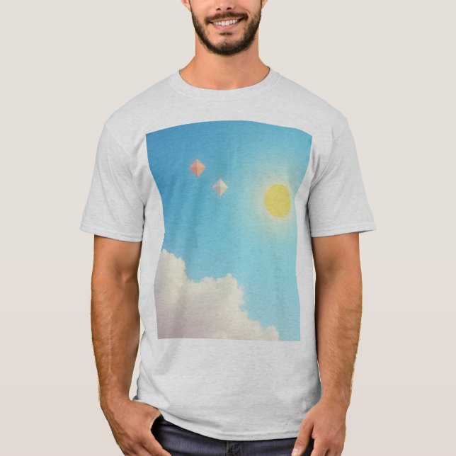 Camiseta Día soleado (Anverso)