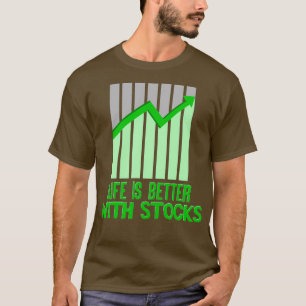 Camiseta Día Tr del inversor en bolsa en bolsa