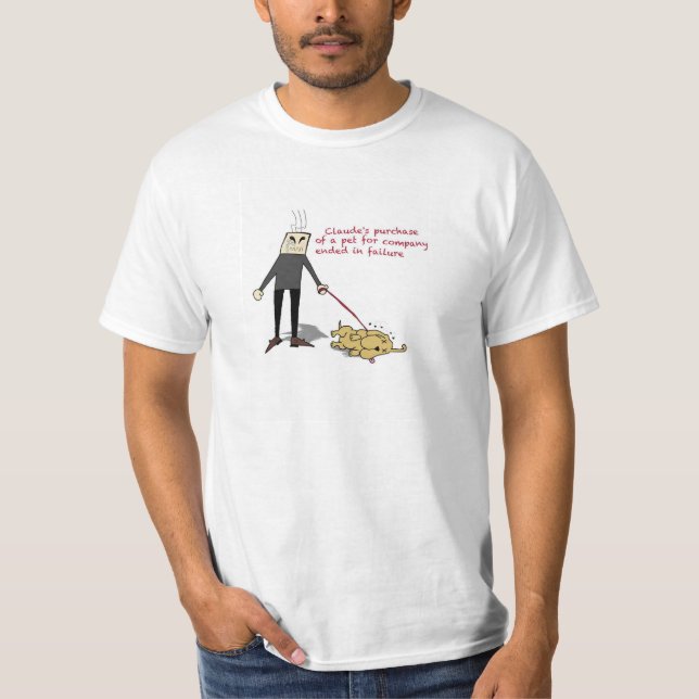 Camiseta Día triste de Claude mún (Anverso)