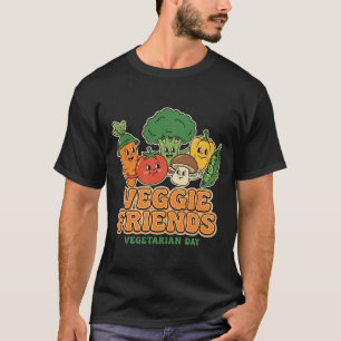 Camiseta Día Vegetariano de Amigos Veganos Frien