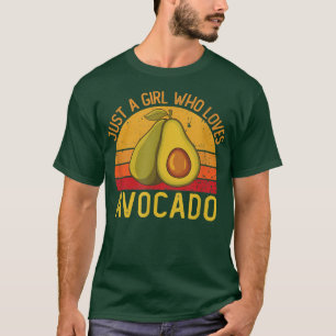 Camiseta Día vegetariano gracioso sólo un Chica que ama agu