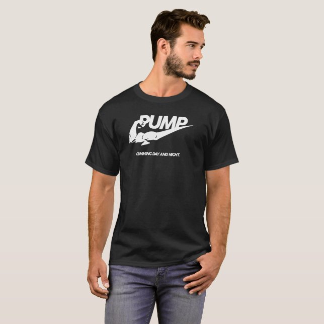 Camiseta Día y noche del Cumming de la BOMBA (Anverso completo)