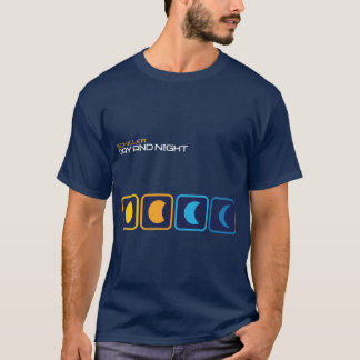 Camiseta Día y Noche retro