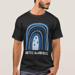 Camiseta Diabetes Awareness Month Noviembre Ropa Azul Arcoc