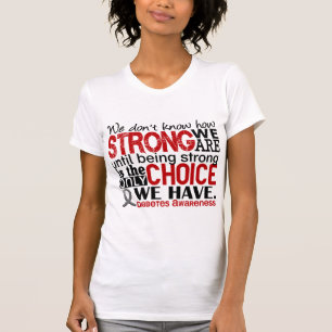 Camiseta Diabetes cómo es fuerte somos
