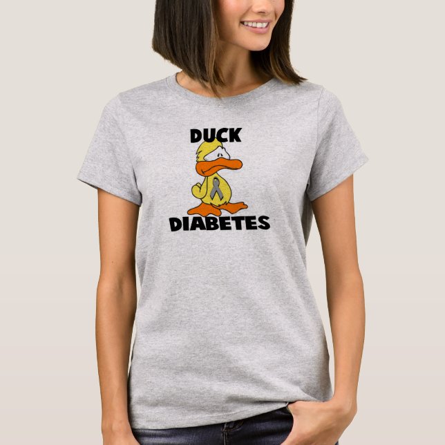 Camiseta Diabetes de pato (Anverso)