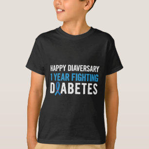 Camiseta Diabetes De Sensibilización Sobre La Diabetes Tipo