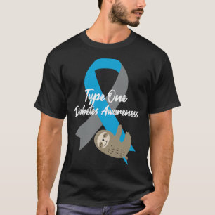 Camiseta Diabetes de tipo uno para la toma de conciencia so