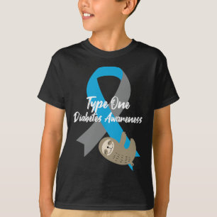 Camiseta Diabetes de tipo uno para la toma de conciencia so