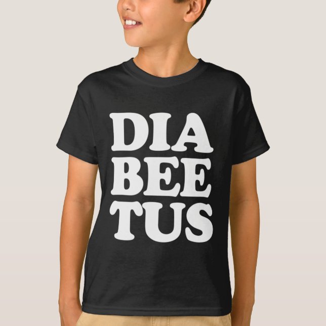 Camiseta Diabetes Diabetes Diabetus (Anverso)
