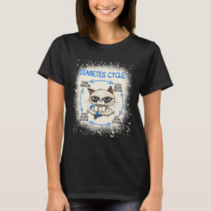 Camiseta Diabetes Diabetes Sensibilización Diabetes Gato Di