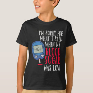 Camiseta Diabetes divertidos