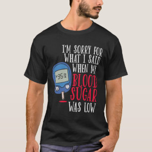 Camiseta Diabetes divertidos