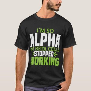 Camiseta Diabetes Graciosa Tipo 1 Sensibilización Diabética