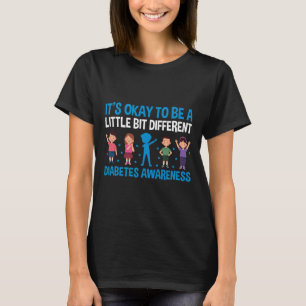 Camiseta Diabetes guerreros T1d apoyan la toma de concienci