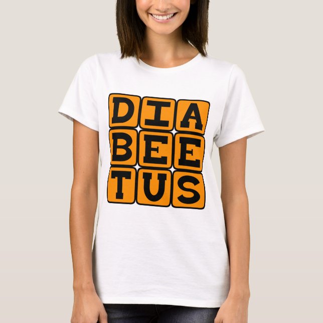 Camiseta Diabetes, Meme de Internet (Anverso)