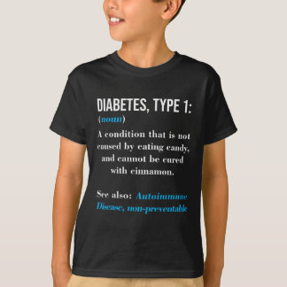 Camiseta Diabetes Tipo 1 Definición Enfermedad autoinmune