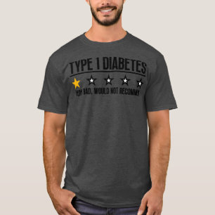 Camiseta Diabetes tipo 1 divertidos 5