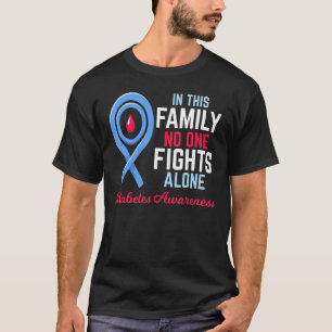 Camiseta Diabetes Tipo 1 Sensibilización Familia Apoyo Diab