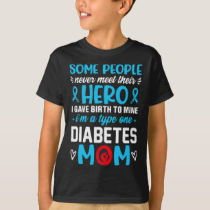 Camiseta Diabetes Tipo 1 Sobreviviente Mamá - Mujeres T1 Di