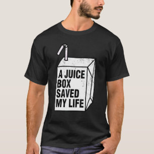 Camiseta Diabetes tipo 1 Una caja de jugo salvó mi vida