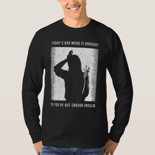 Camiseta Diabetic Awareness Saying (Anverso)