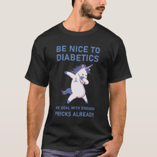 Camiseta diabéticos, ya nos ocupamos de suficientes bromas