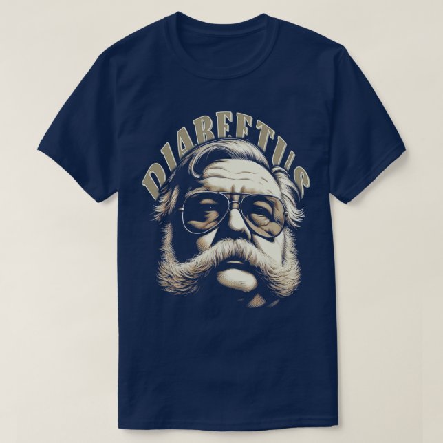 Camiseta Diabetus Wilford Brimley (Diseño del anverso)