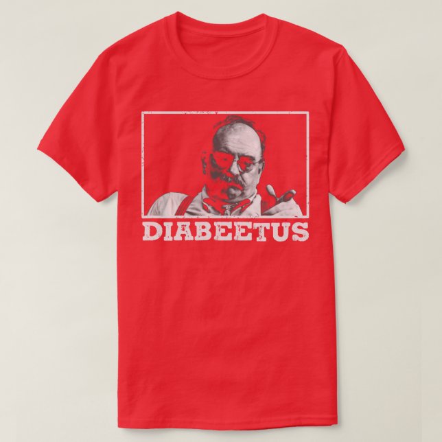 Camiseta Diabetus Wilford Brimley (Diseño del anverso)