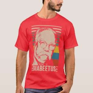 Camiseta Diabetus Wilford Brimley Estilo Vintage Pil Diseño