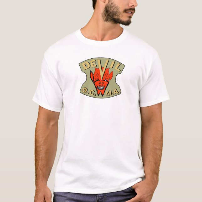 Camiseta Diablo de Ansaldo Moto, OCMA/motocicletas (Anverso)
