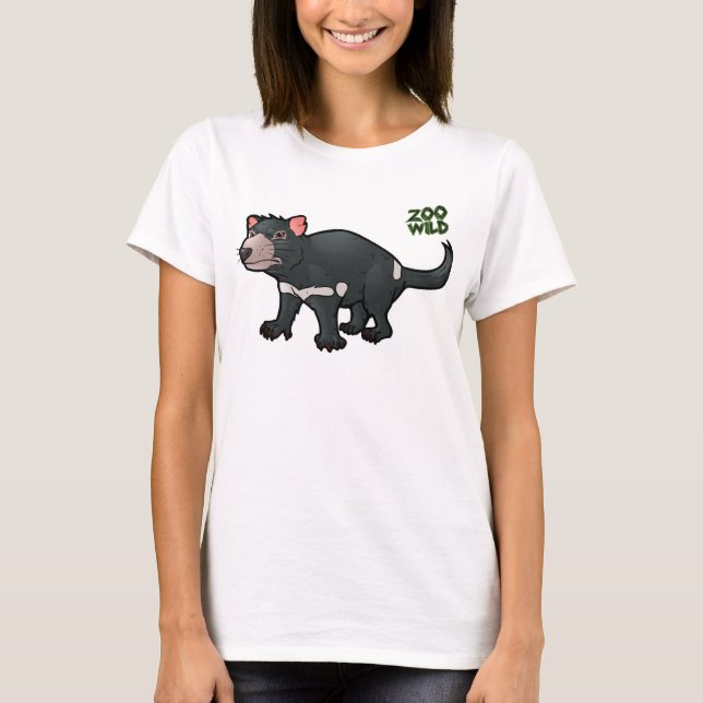 Camiseta Diablo de Tasmania (Anverso)