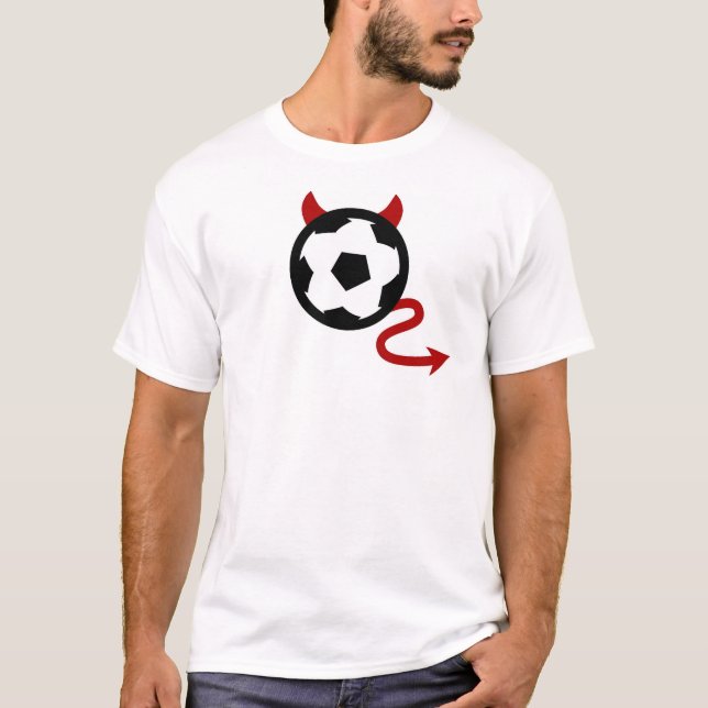 Camiseta Diablo del fútbol (Anverso)