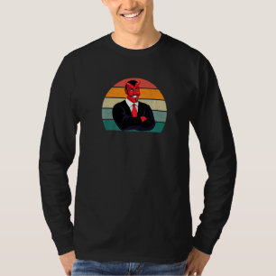 Camiseta Diablo diabólico satanistas fuego diablo malvado d